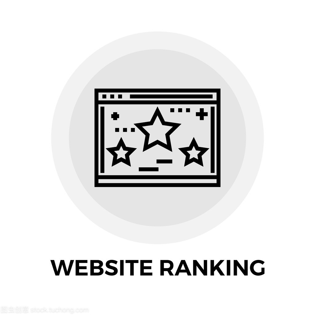 網(wǎng)站排名線(xiàn)圖標(biāo)